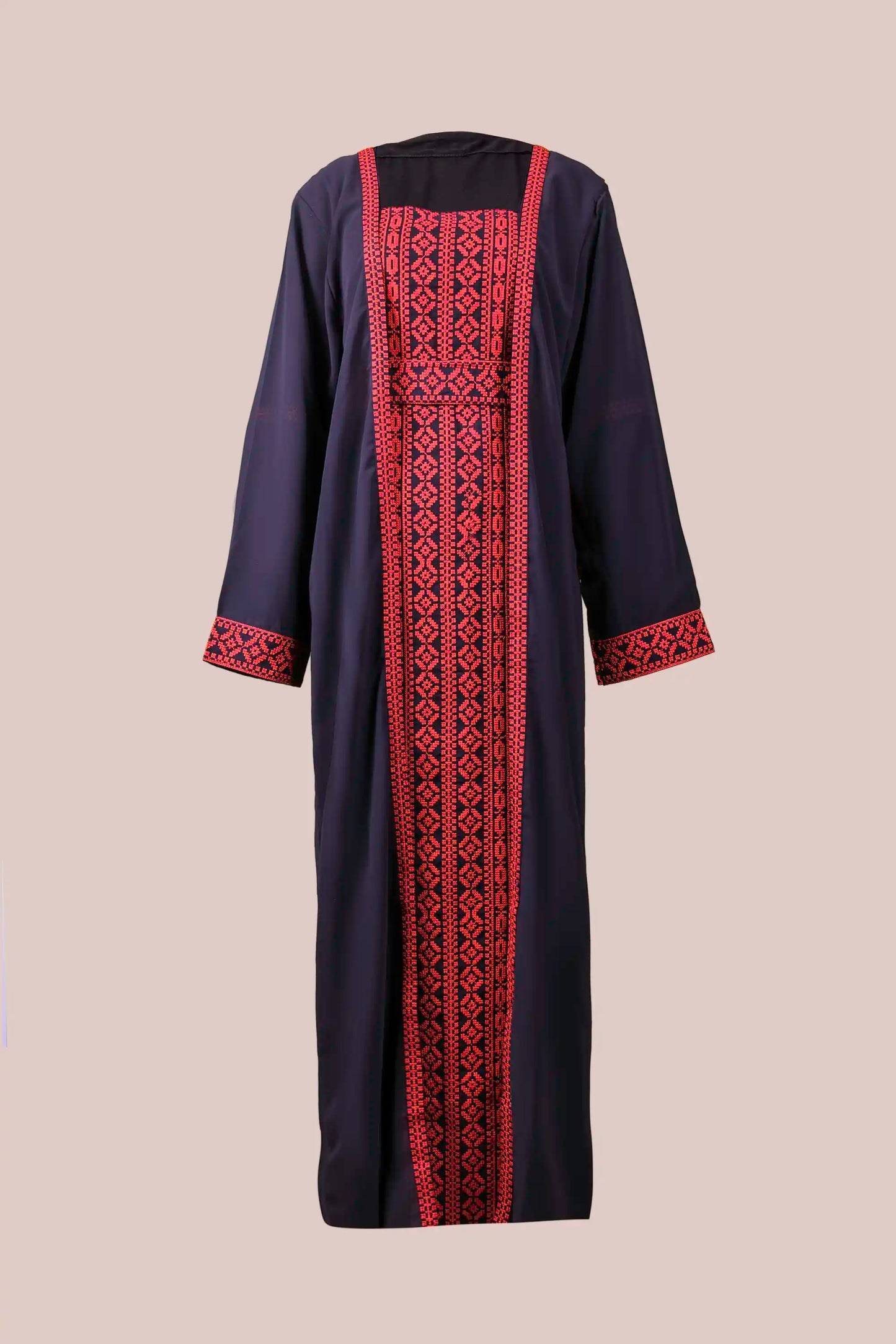 Elegant Embroidered Abaya