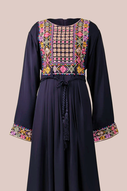 Flowy Embroidered Abaya