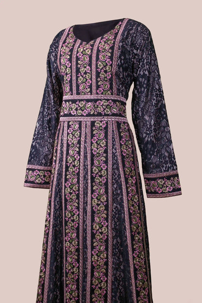 Floral Lace Abaya