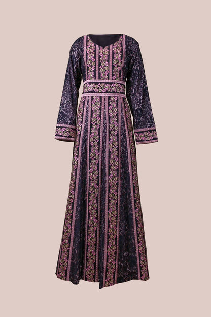 Floral Lace Abaya