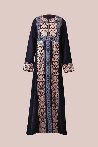 Classic Embroidered Abaya