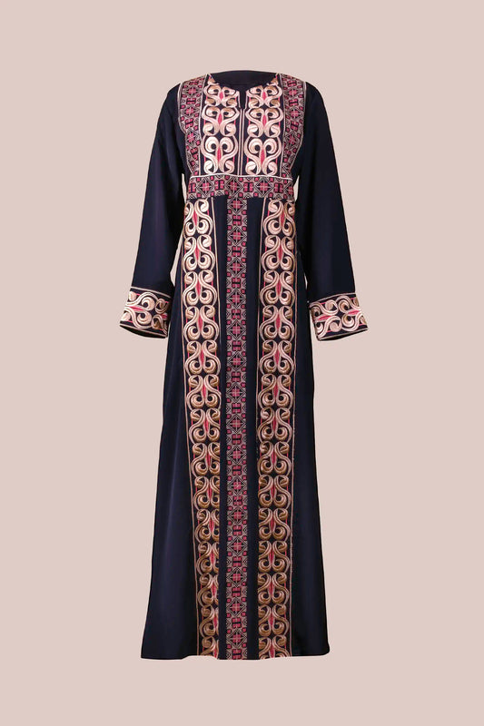 Classic Embroidered Abaya