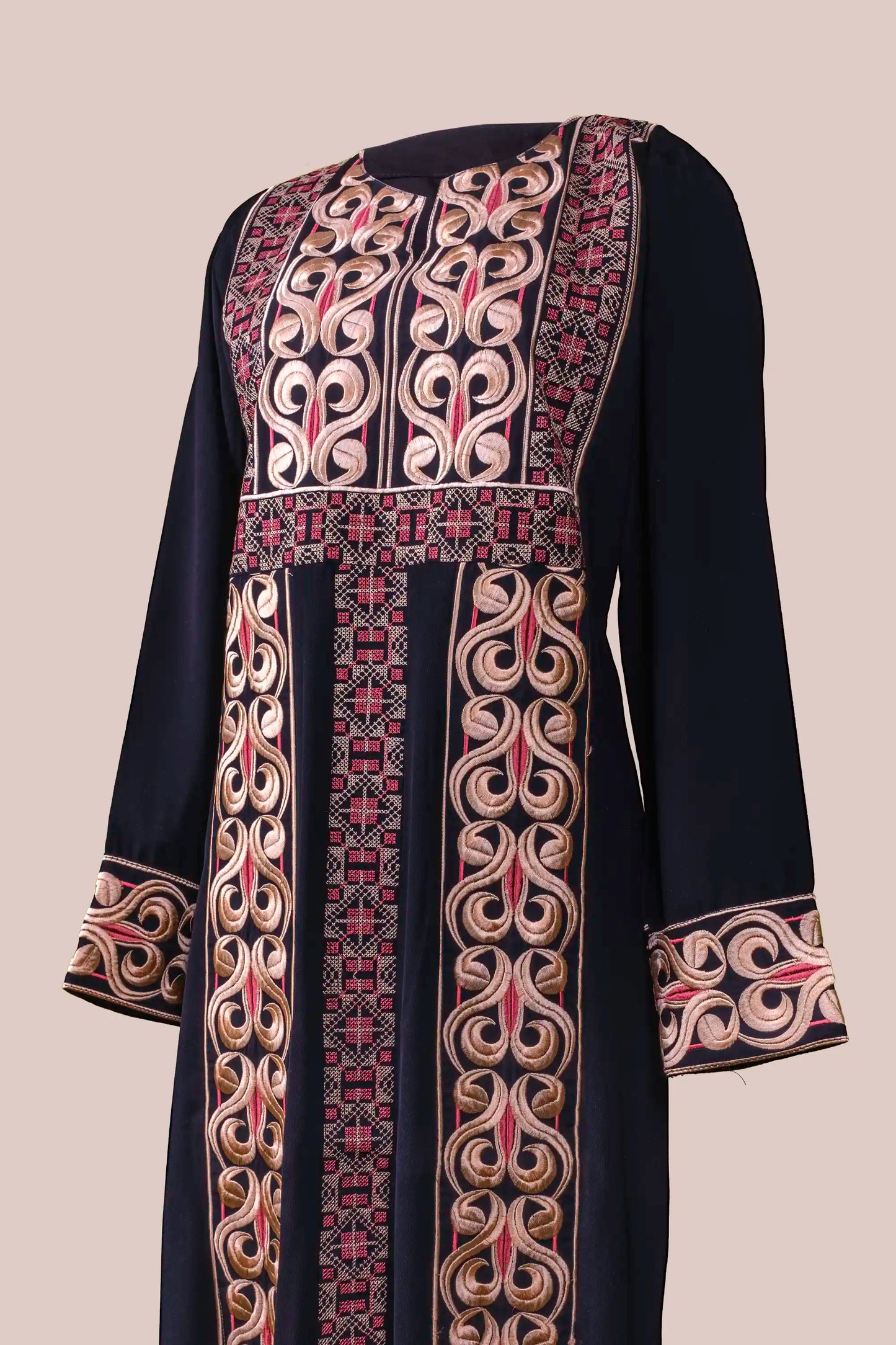 Classic Embroidered Abaya