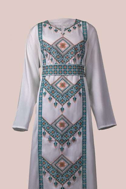 Cultured Embroidered Abaya