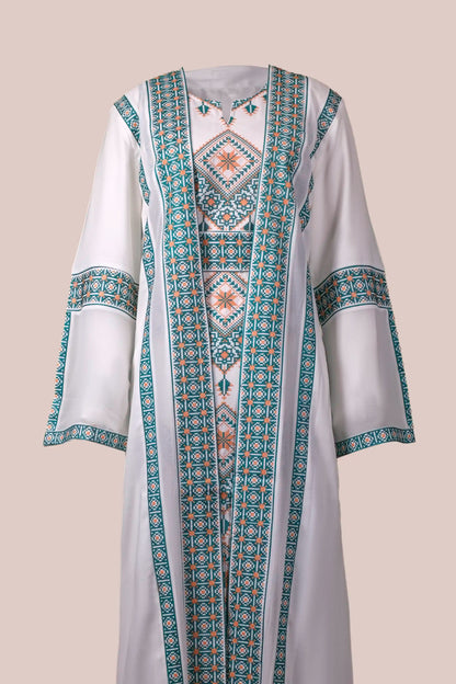 Cultured Embroidered Abaya