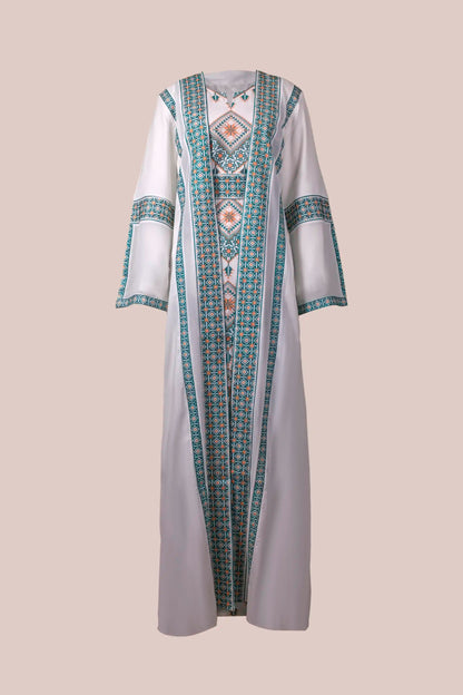 Cultured Embroidered Abaya